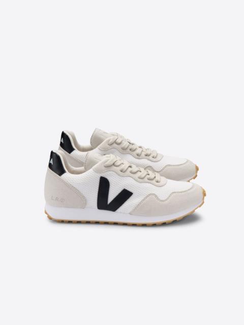 VEJA SDU REC ALVEOMESH WHITE BLACK NATURAL