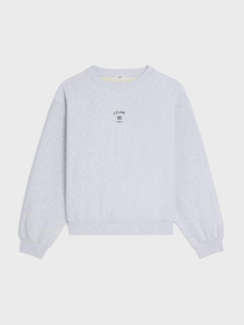 CELINE loose sweatshirt IN cotton fleece