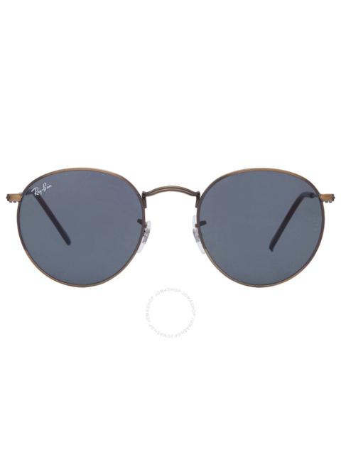 Ray-Ban Ray Ban Round Metal Antiqued Blue Men's Sunglasses RB3447 9230R5 50