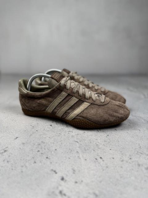 adidas Vintage Adidas Titan Suede Trainers Brown Beige Retro Rare