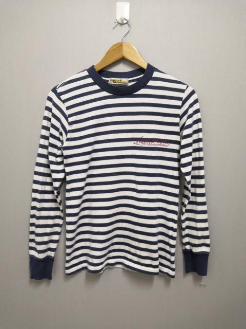 Vintage Hysteric Glamour Stripes Women Shirt