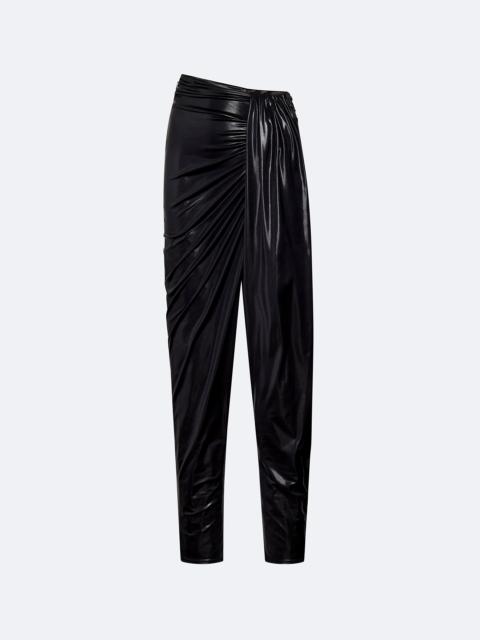 LAPOINTE Coated Jersey Draped Pant
