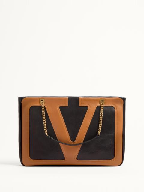 Valentino VALENTINO GARAVANI VIVA SUPERSTAR MEDIUM NAPPA LEATHER SHOPPING BAG