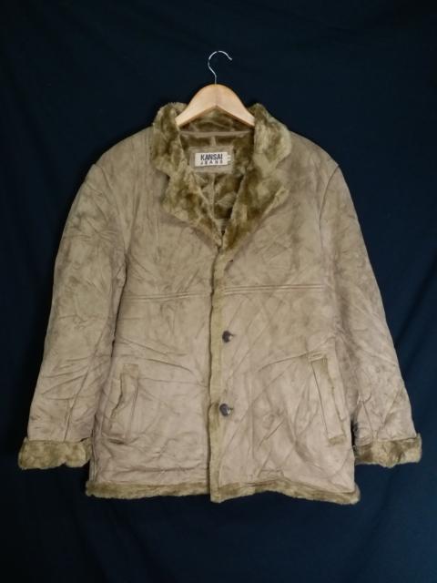 Other Designers Japanese Brand - ✅QUICK SALE🔥KANSAI JEANS Shearling Jacket Brown