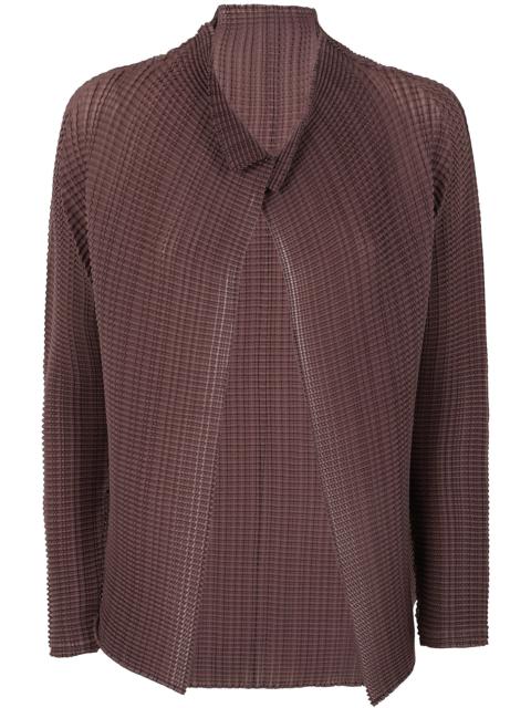 Issey Miyake Women Wooly Pleats-56 Shirt