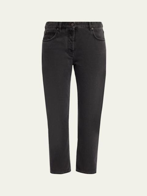 The Row Riaco Straight-Leg Ankle Jeans