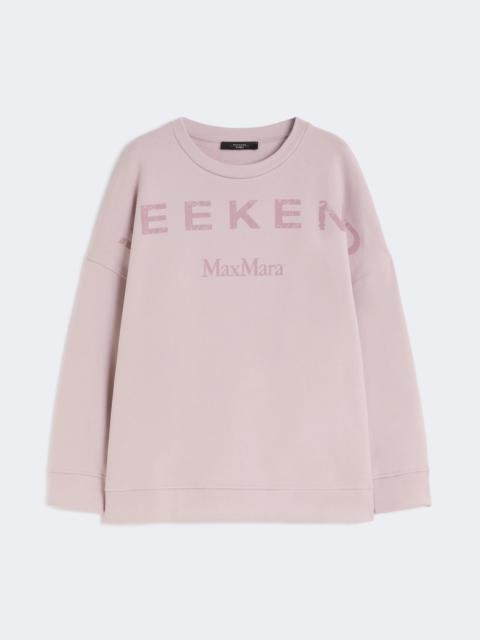 WEEKEND Max Mara Cotton crew-neck sweatshirt - LILAC