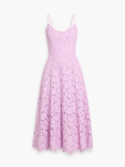 SIMKHAI Julia corded lace midi dress