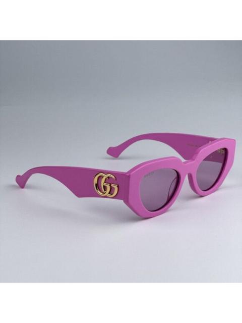 GUCCI NEW Gucci GG1421S 004 Pink Magenta Cat Eye Women Sunglasses GG 1421S
