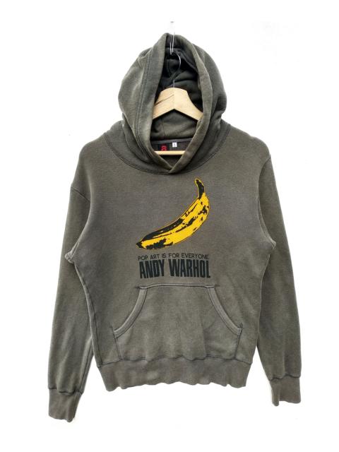 Other Designers Uniqlo X Andy Warhol Hoodie/Size S/Green Colour