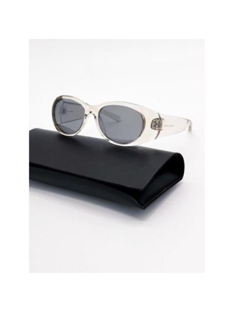 SAINT LAURENT New Saint Laurent Sunglasses SL736 004 Clear Gray Eyewear