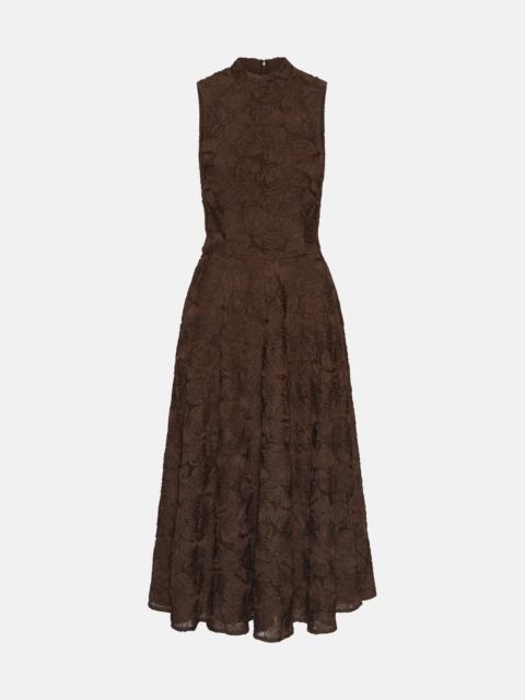 ROTATE Rotate Women Flower Mesh Flared Dress