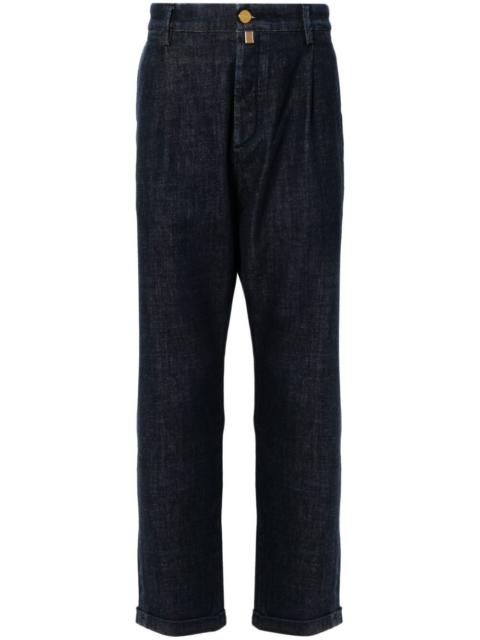 Other Designers Jacob Cohen Men Crop Slim Single Pence Henry Pant
