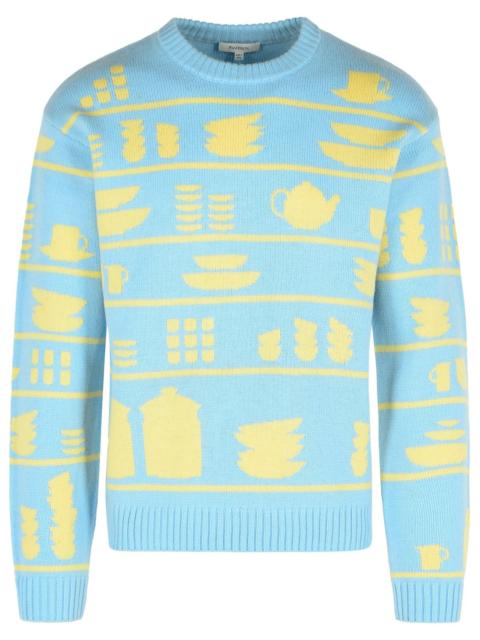 JW Anderson Jw Anderson Wool Sweater Light Blue Men