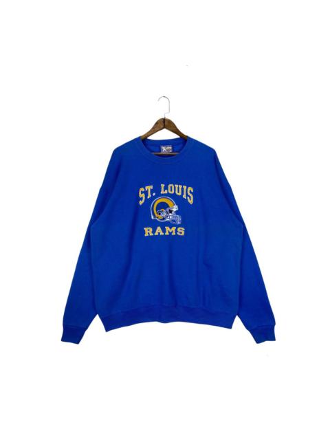 Other Designers Vintage 90s St. Louis Rams Sweatshirt Embroidery Logo