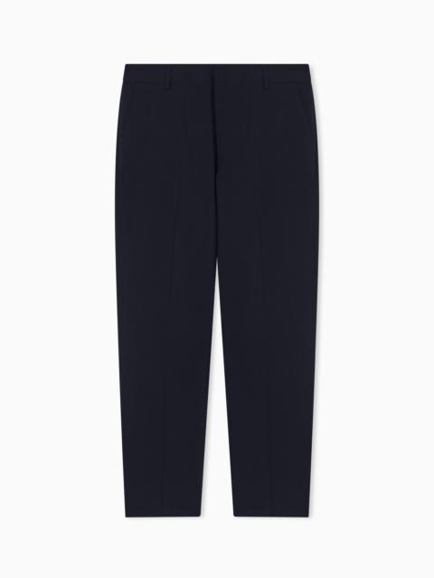 EMPORIO ARMANI TROUSERS IN FRESH VIRGIN WOOL