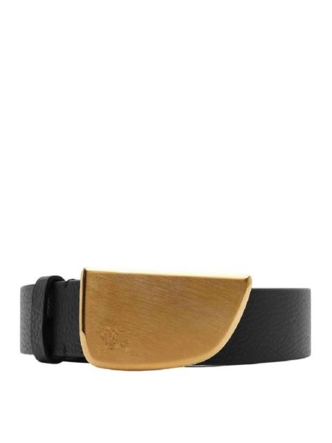 Burberry Burberry Leather Shield Belt