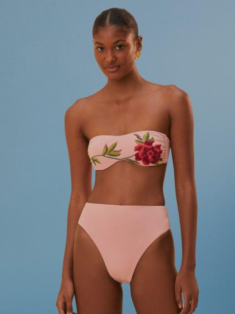 FARM RIO Rose Pink Bikini Bottom