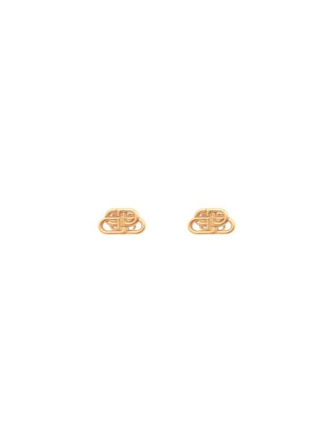 BALENCIAGA Bb Stud Xs Earrings in Gold