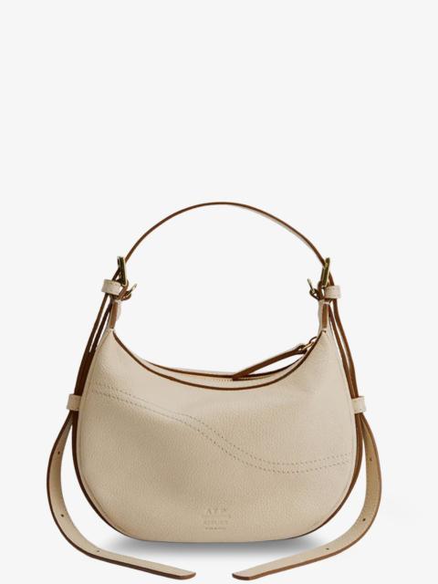 Other Designers Atp Atelier Women Silea Mandorla Leather Crossbody Bag