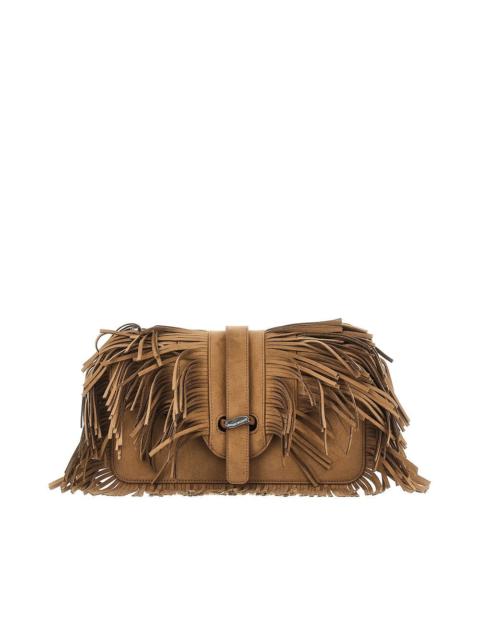 EMPORIO ARMANI Emporio Armani Faux Suede Leather Bag Brown Women