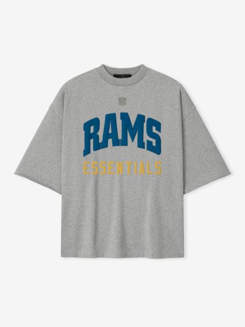 ESSENTIALS Rams 90s 3/4 Sleeve Football Tee
