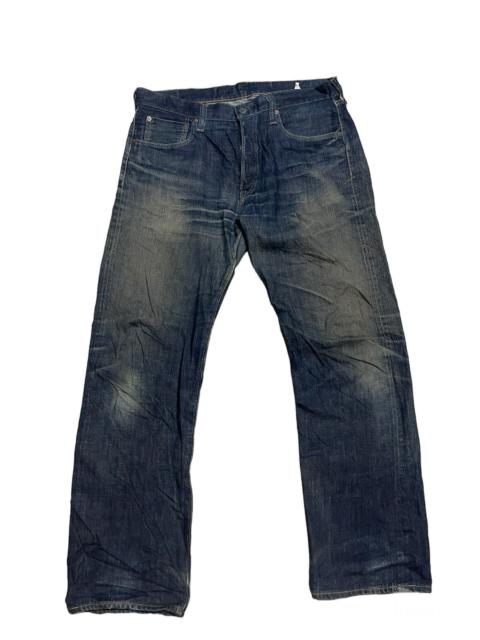 Other Designers VINTAGE SUGAR CANE SELVEDGE JEANS DISTRESSED