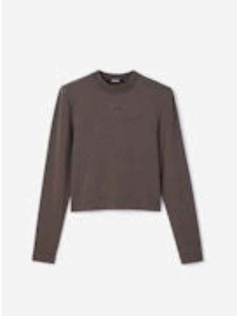 JACQUEMUS Jacquemus Women Long Sleeved Gros Grain T-Shirt