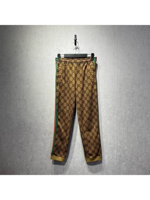 GUCCI Gucci double G logo printed sweatpants