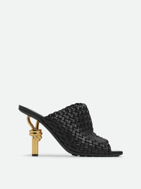 Bottega Veneta Bottega Veneta – Knot Mule Black Woven