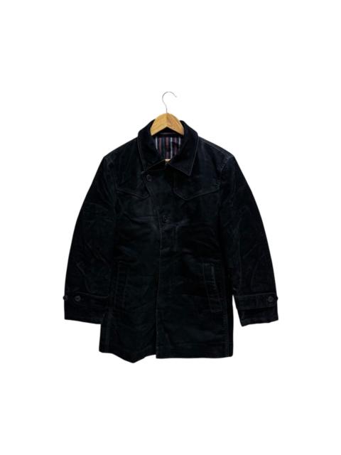 Other Designers JUN MEN - Vintage Jum Men Japanese Velvet Denim Jacket