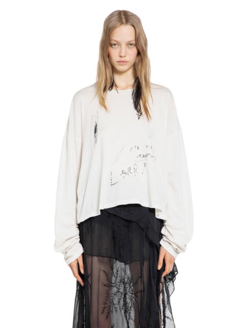 Ann Demeulemeester ''are You Dreaming'' Long Sleeve T-shirt