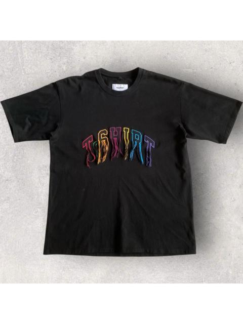 doublet SS18 Fray Embroidered T Shirt