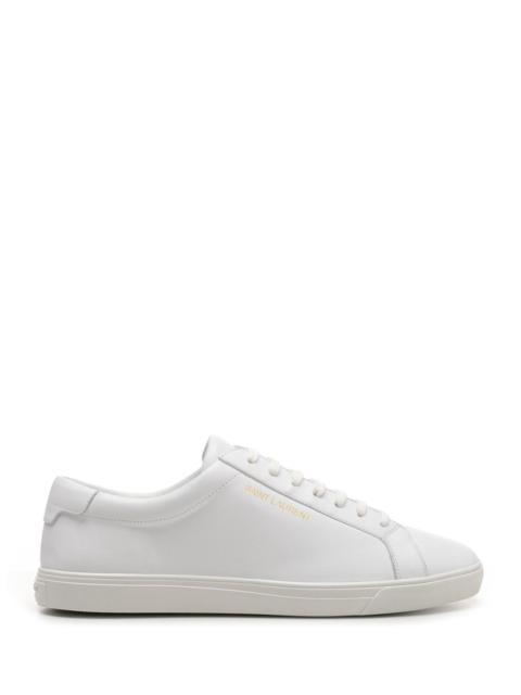 SAINT LAURENT Saint Laurent Men Total White "Andy" Sneakers