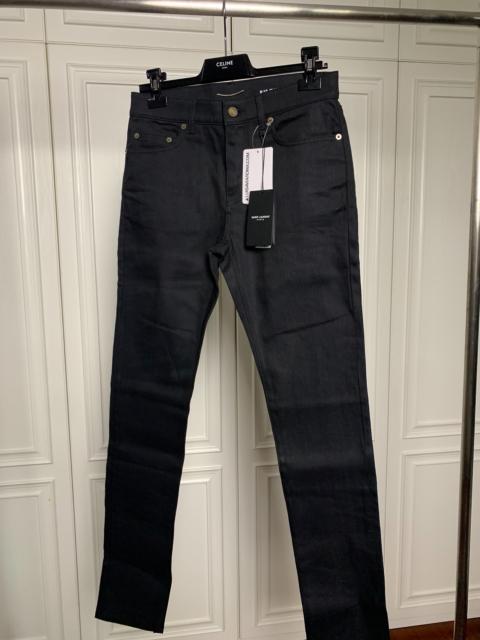 SAINT LAURENT Saint Laurent 17SS D10 Mid-Waist Black 20fw16 Jeans