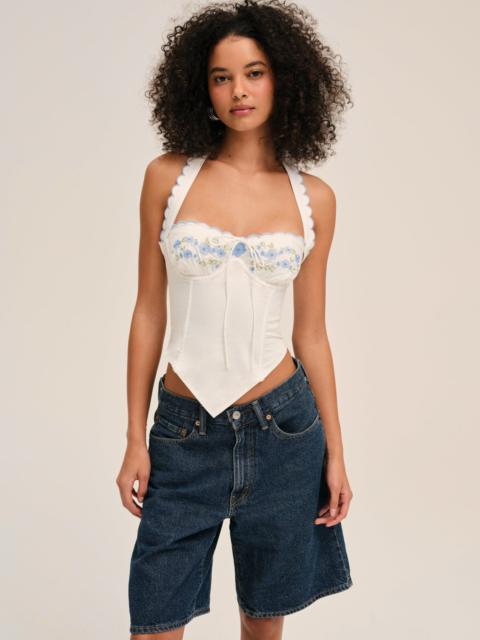 For Love & Lemons Tea Time Poplin Bustier
