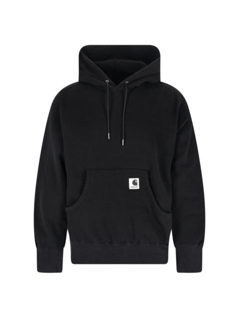 sacai X CARHARTT WIP LOGO SWEATSHIRT