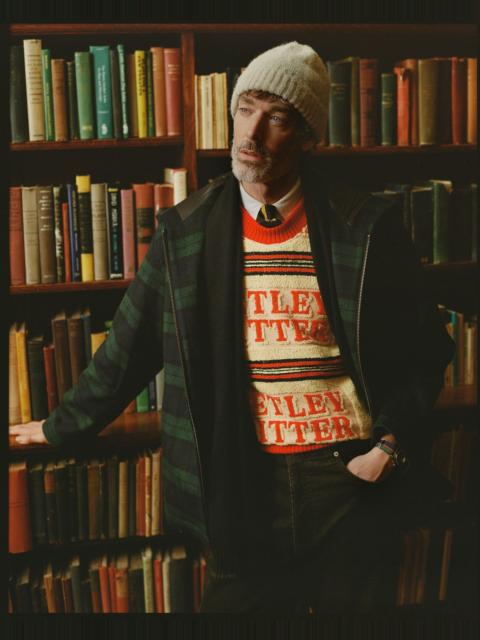 J. PRESS BLACKWATCH TARTAN MELTON WOOL ZERMATT COAT