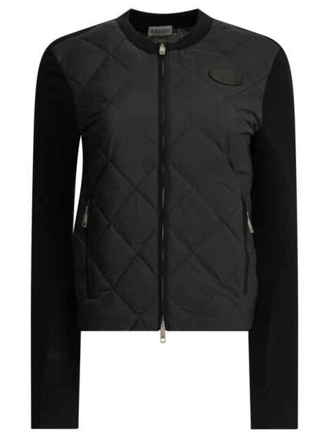 Burberry Burberry Fulbrook Quilted Jacket Black