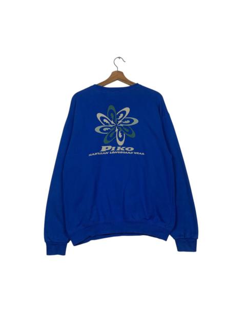 Other Designers Japanese Brand - Piko Hawaian Longboard Wear Crewneck Sweatshirt
