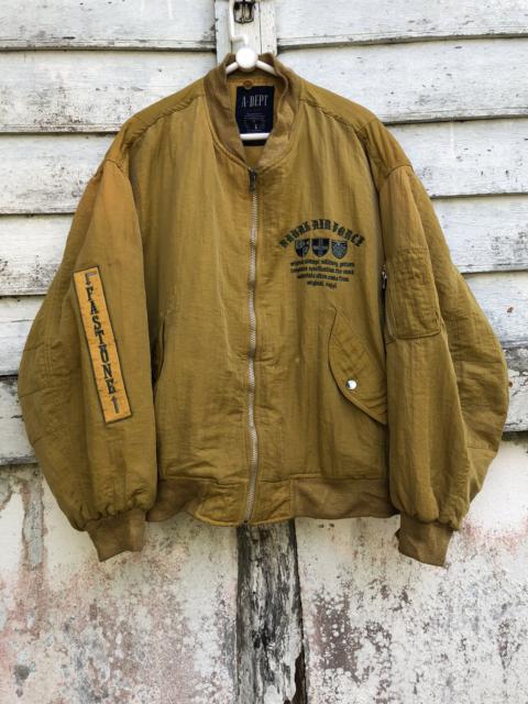 Other Designers Vintage A-Dept Naval Air Force Flyer Jacket