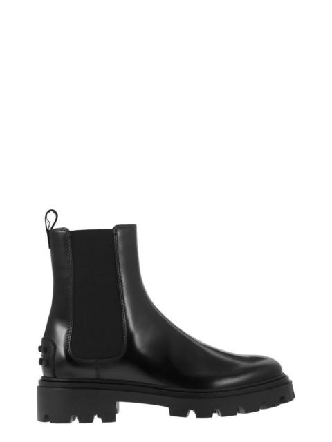 TOD'S LEATHER CHELSEA BOOT