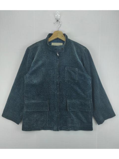Other Designers Vintage - Vintage 80s Gianni Lo Giudice Corduroy Zipper Jacket