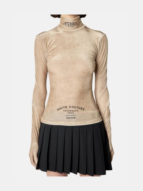VETEMENTS Couture Styling Top w/Gloves