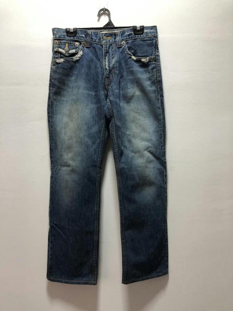 Other Designers PPFM Denim Pants 20th Anv Rock N Roll Distressed