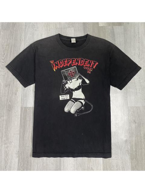 Other Designers Independent Truck Co. - VINTAGE NHS INDEPENDENT TRUCK CO SKATEBOARD SHIRT