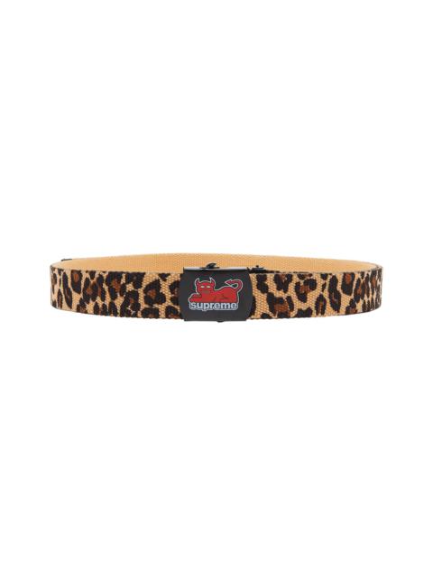 Supreme Supreme x Toy Machine Webbing Belt 'Leopard'