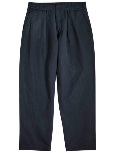 Universal Works Universal Works Oxford Linen-blend Trousers