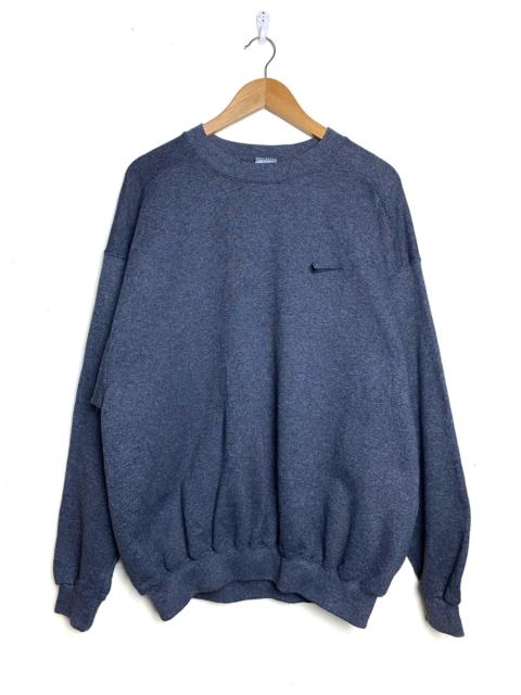 Nike Vintage NIKE Small Swoosh Logo Sweatshirt Made in USA