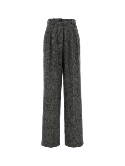 Dolce & Gabbana Dolce & Gabbana Women Embroidered Stretch Wool Blend Pant